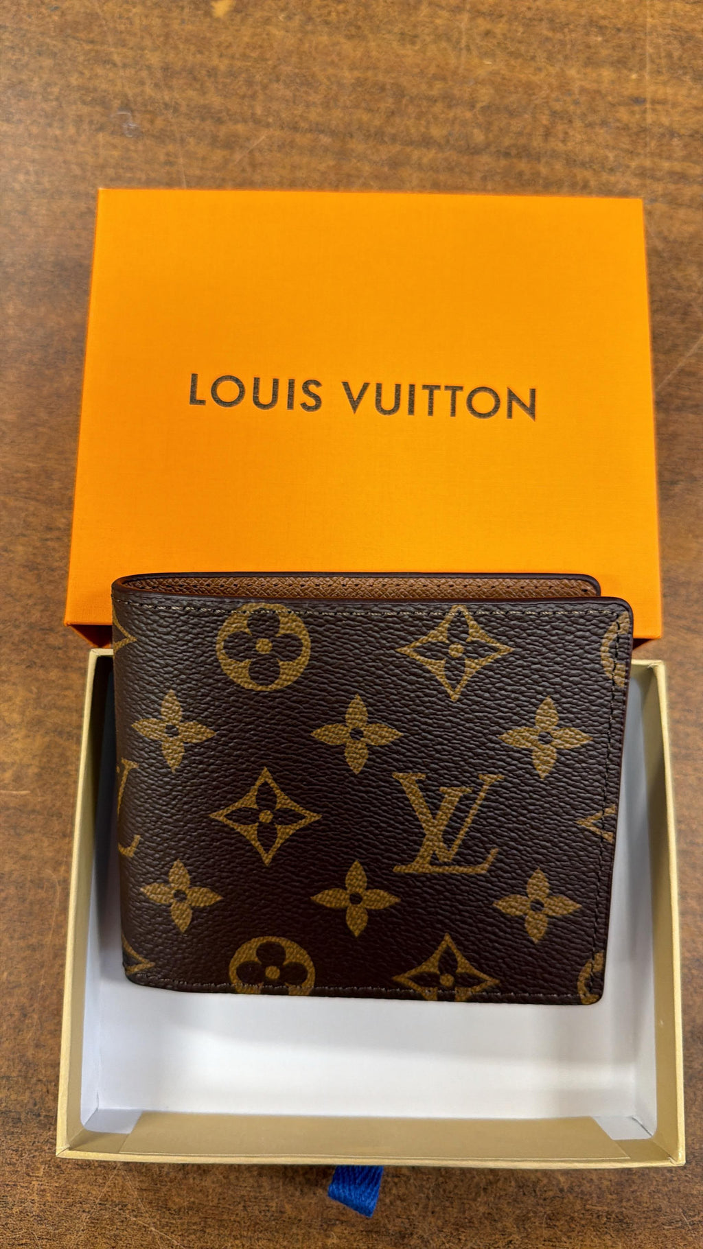 Louis Vuitton Authentic Genuine Leather Wallet – New Luxury Designer Wallet