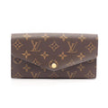 Louis Vuitton Sarah Long Wallet – Authentic Monogram Canvas F#46691