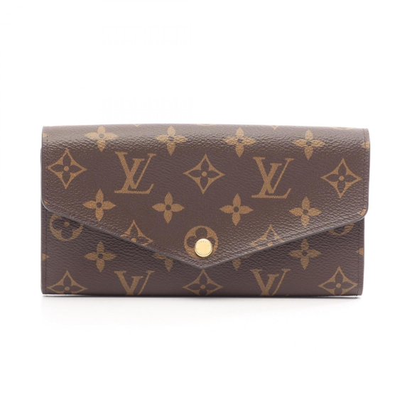 Louis Vuitton Sarah Long Wallet – Authentic Monogram Canvas F#46691