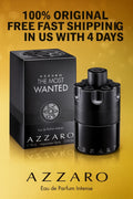 Azzaro The Most Wanted Eau de Parfum Intense 3.3 oz (100 mL) for Men – New Sealed Box