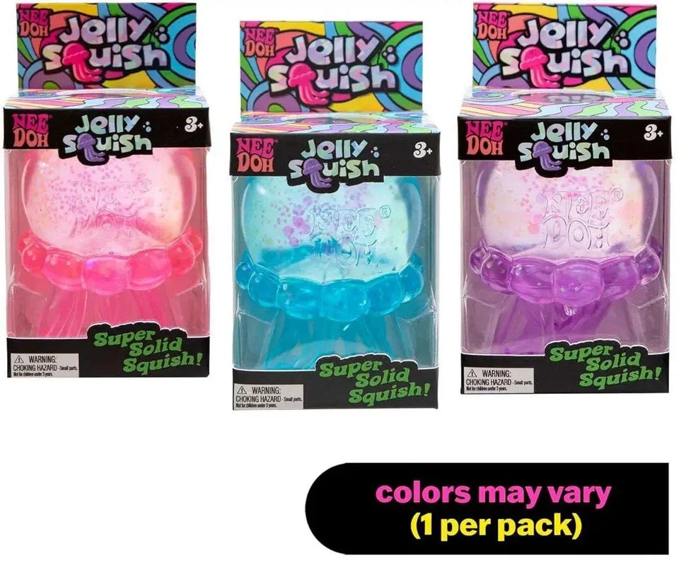 NeeDoh JellySquish Jelly Squish Stress Toy – 1pc