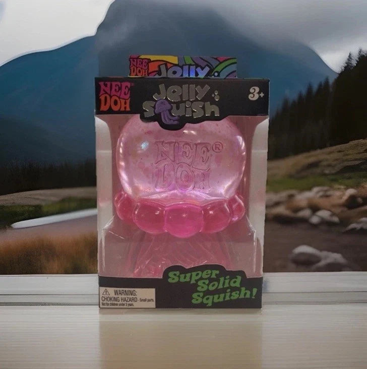 NeeDoh JellySquish Jelly Squish Stress Toy – 1pc