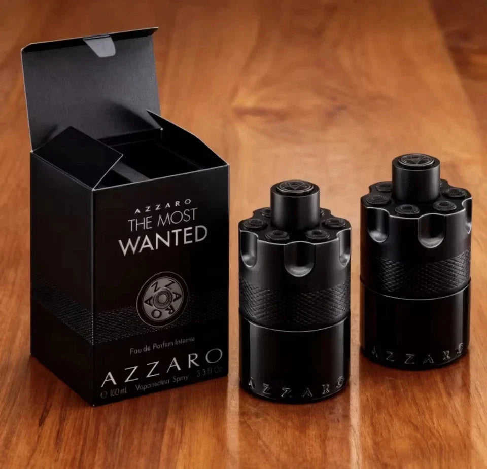 Azzaro The Most Wanted Eau de Parfum Intense 3.3 oz (100 mL) for Men – New Sealed Box