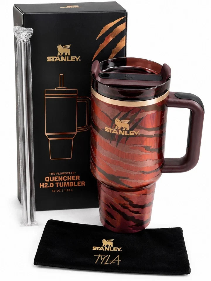 Stanley x Tyla Tyger Quencher 40 OZ | H2.0 FlowState Tumbler