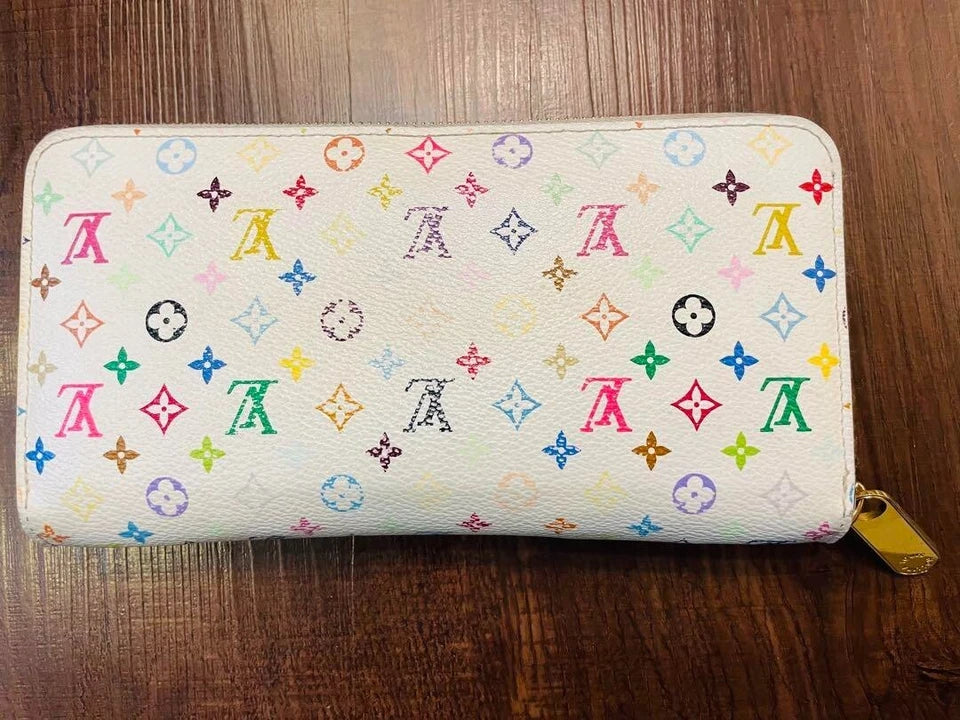 Louis Vuitton Monogram Multicolor Zippy Long Wallet M60241